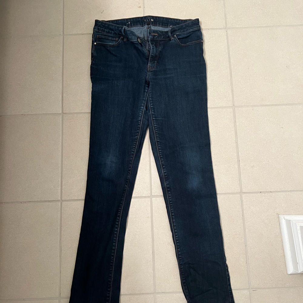 White House Black market straight leg jeans